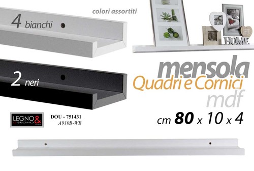 Mensola parete quadri cornici - mensola,