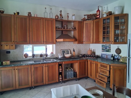 Cucina componibile legno