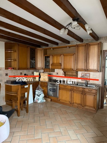 Cucina componibile rustica - , in